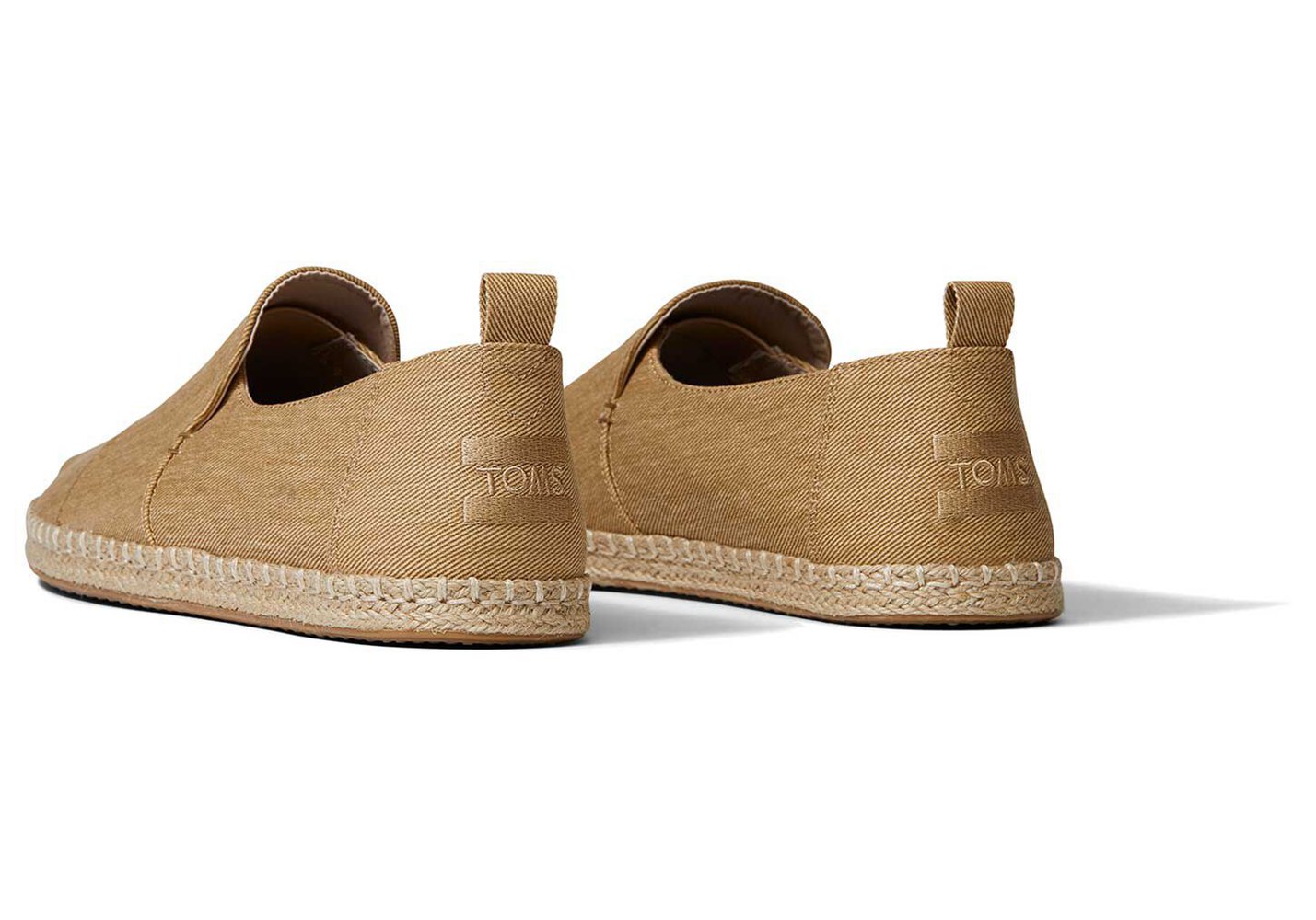 Toms Espadryle Męskie Brązowe - Alpargata Rope - 28ZWTNCAR